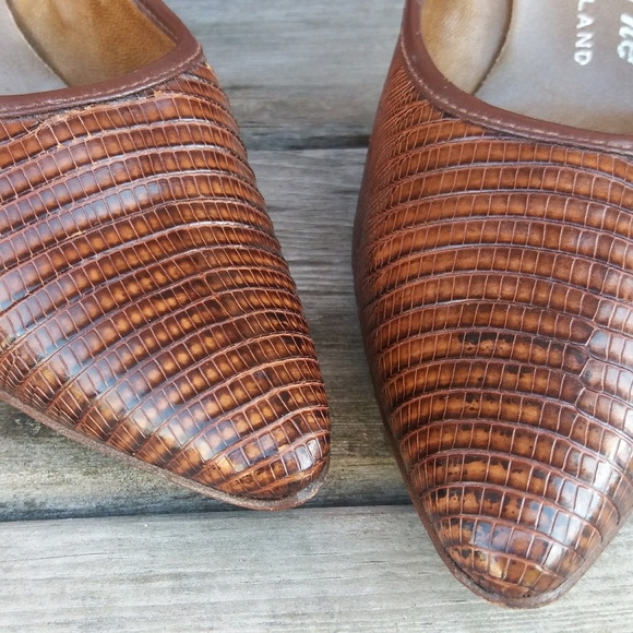 Vintage Shoes - Vintage Alligator Heels